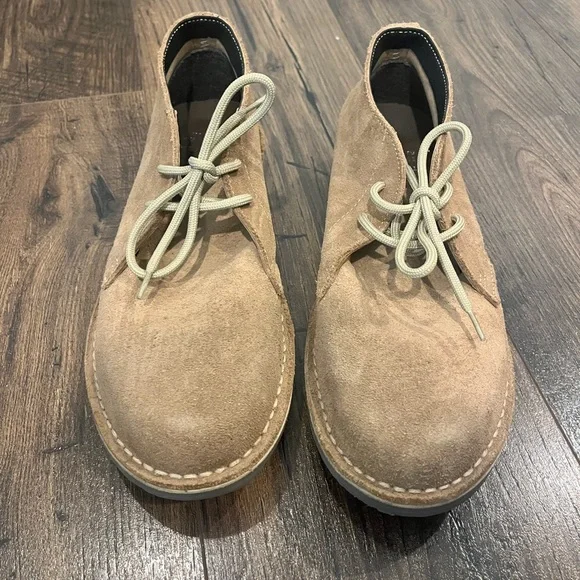 Veldskoen heritage farmer Tan Suede Chukka Boots. M size 8 W 10. - Picture 1 of 6